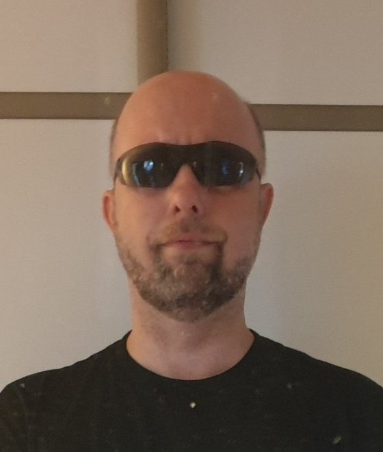 Portrait in sunglasses